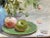Late 20th Century Impressionist Floral Still Life Painting of Peonies and Apples For Sale - Image 11 of 12