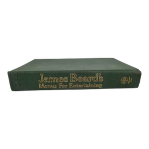 1965 James Beard Menus for Entertaining Cookbook