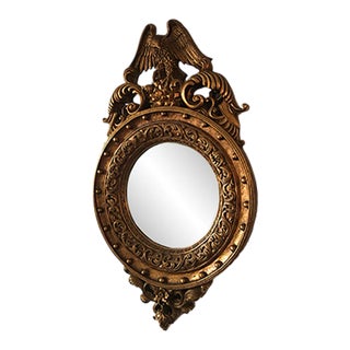Vintage Regency Style Gilded Mirror, 1970s For Sale