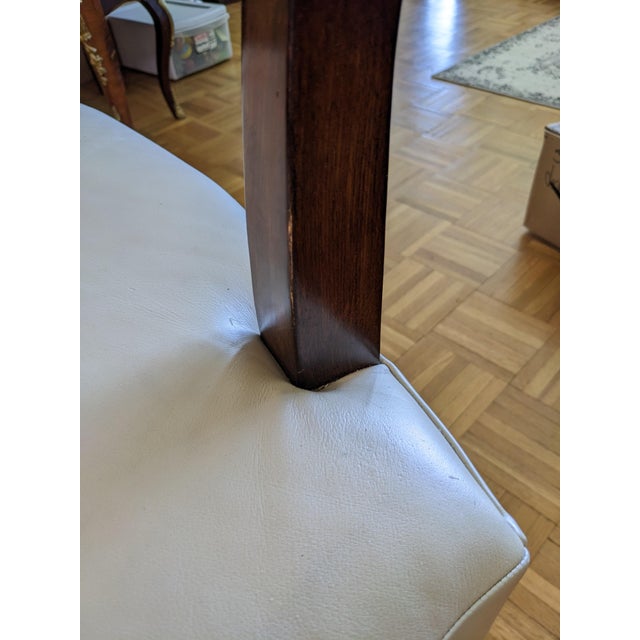 Bernhardt Beautiful Vintage Hard to Find Chic Two Curved Dining Benches For Sale - Image 9 of 9