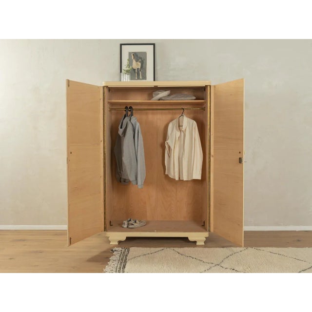 Mid-Century Modern Art Deco Wardrobe, 1930s For Sale - Image 3 of 9