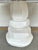 Stone Made Goods Modern Mother of Pearl Terrazzo Keon Entry Table For Sale - Image 7 of 7