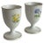 Pair of Late 20th Century Meissen Egg Cups, Morning Glory & Daffodils For Sale - Image 4 of 10