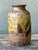 Vintage Boho Original Glazed Ceramic Vase For Sale - Image 10 of 10