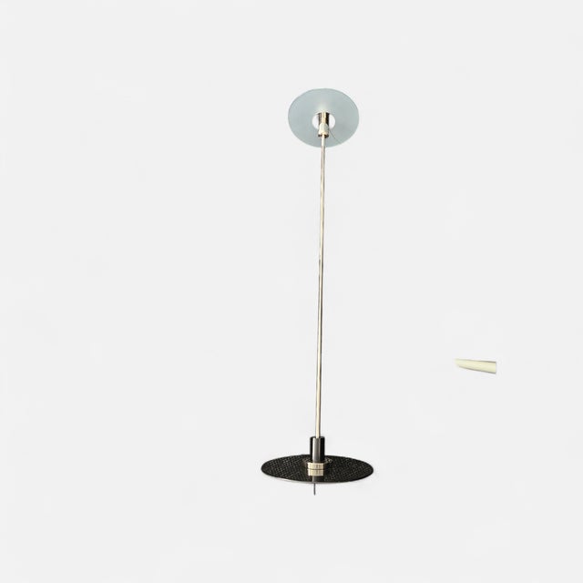 Metal Floor Lamp in Metal, 1980s For Sale - Image 7 of 12