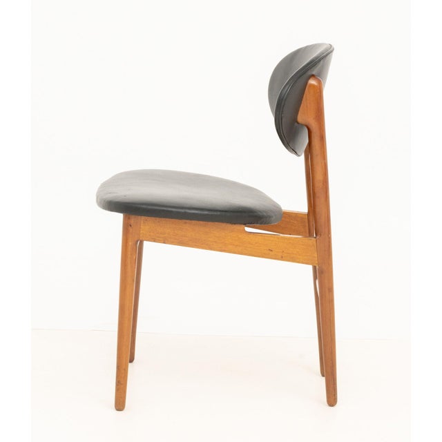 Mid 20th Century Grete Jalk for Jacob Kjaer Teak Side Chair For Sale - Image 5 of 7