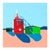 2020s Jacob Spacek “American Rural, Cistern” Contemporary Colorful Pastoral Landscape Painting, 2024 For Sale - Image 5 of 12