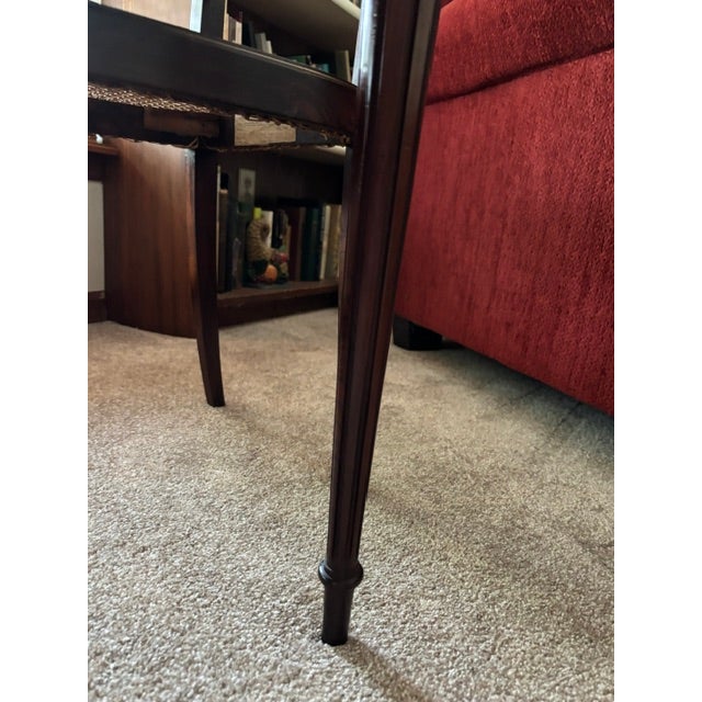 Brown Mid-Century Jacaranda Card Table From Brazil For Sale - Image 8 of 11