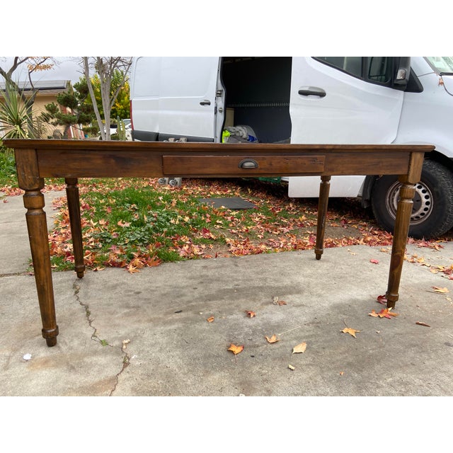 Pottery Barn Printers Collection Executive Desk Unbranded For Sale In Sacramento - Image 6 of 12