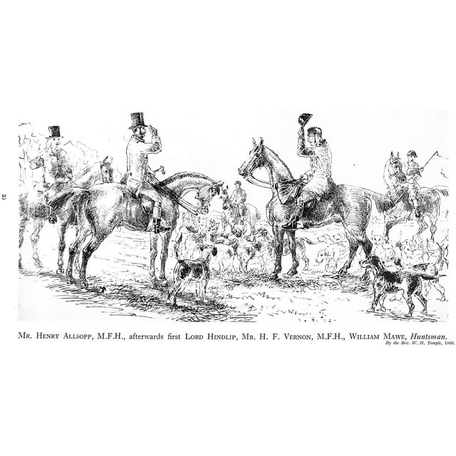 1920s "The Worcestershire Hunt 1929 Quarrell, Thomas Read" 1929 Quarrell, Thomas Read For Sale - Image 5 of 12