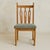 French Oak Accent Chair in the Manner of Guillerme et Chambron, 1960s For Sale - Image 10 of 18