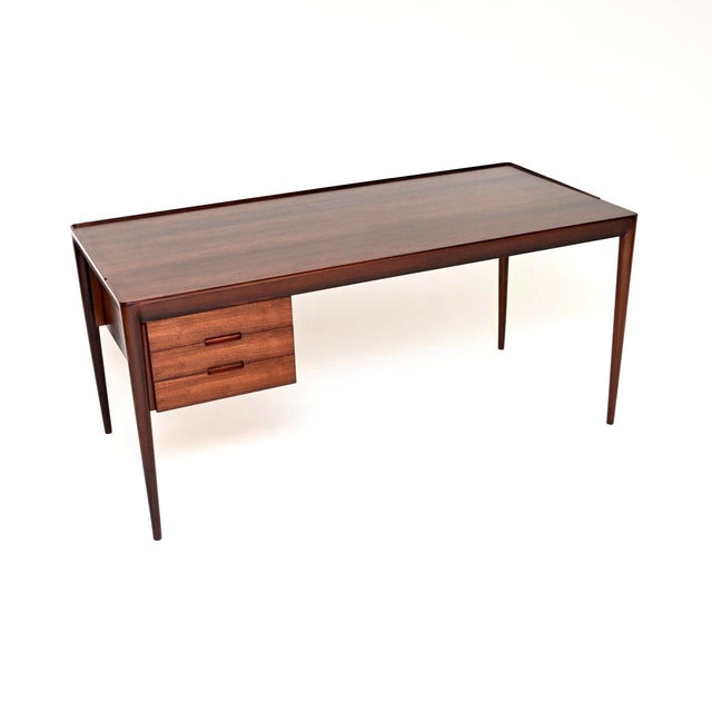 Vintage Danish Model 36 Desk attributed to Erik Riisager Hansen for Haslev, 1960 For Sale - Image 11 of 11
