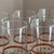 Mid 20th Century Large Mid-20th Century Woven Cane Pattern Tumblers -- Set of 7 For Sale - Image 5 of 16