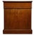 Antique English Walnut Pedestal Desk with Blue Leather Top For Sale - Image 11 of 12
