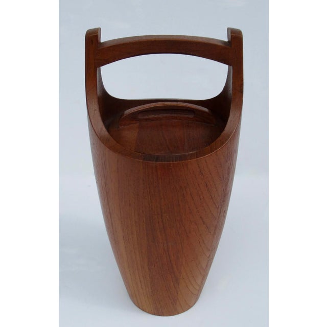 Dansk C.1970's Jens Quistgaard,(Design) for Dansk Design,(Denmark) Teak Lidded Ice Bucket For Sale - Image 4 of 12