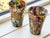 Set of 2 Murano Glass Bud Vases With Murrina Millefiori. For Sale - Image 4 of 10