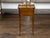 French Turn of the Century Walnut Side Table with Carved Tray Top and Drawers For Sale - Image 10 of 12