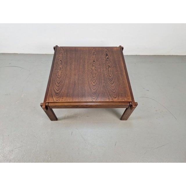 Vintage Minimalist Coffee Table from Wenge, 1970s For Sale - Image 6 of 13