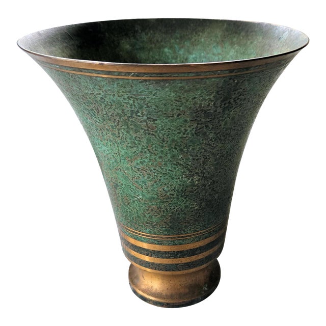 1920s Carl Sørensen Art Deco Vase For Sale