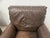 Brown Vintage Brown Leather Chairs, 1970s, Set of 2 For Sale - Image 8 of 17