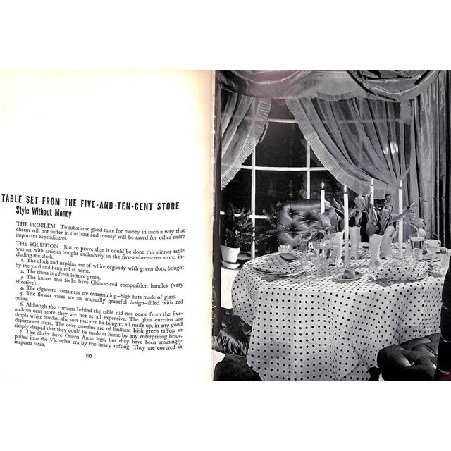 1930s "Decorating Is Fun!: How to Be Your Own Decorator" 1939 Draper, Dorothy For Sale - Image 5 of 12