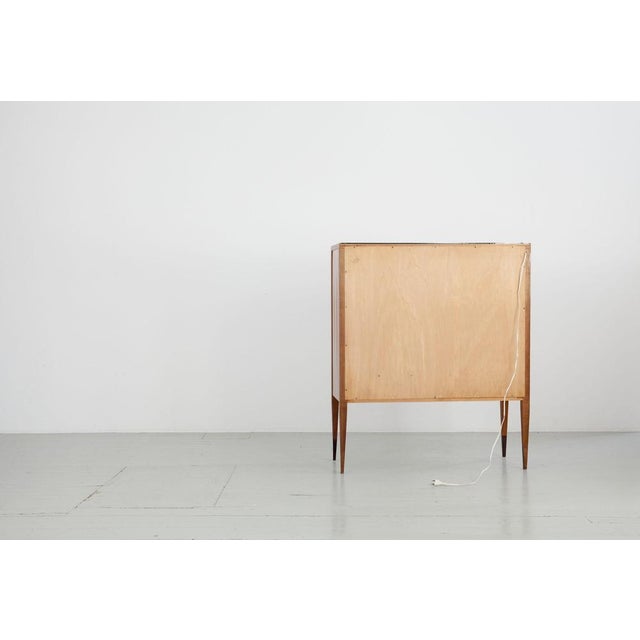 1950s Bar Cabinet with Wood Inlays, Italy, 1950s For Sale - Image 5 of 18