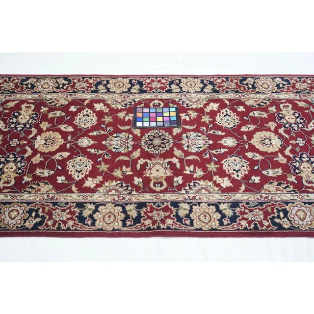 Indian Tabriz Runner 2'3'' X 10'0" For Sale - Image 9 of 10