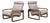 Hombre Leather Lounge Chairs by Burkhard Vogtherr for Rosenthal, Germany, 1970, Set of 2 For Sale