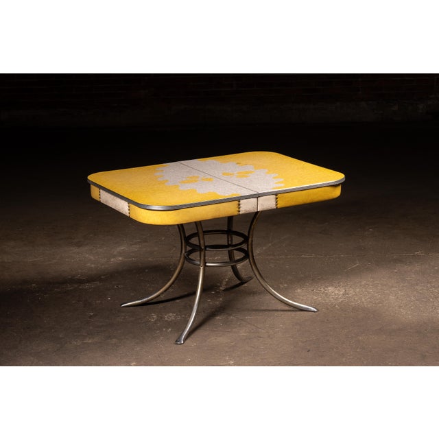 Metal Vintage "Plasticove" Dinette Table and Chair Set by Western Plastics For Sale - Image 7 of 17
