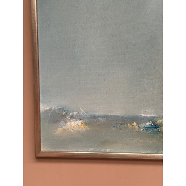 Jan Ed, Seascape, 1986, Oil on Canvas, Framed For Sale - Image 7 of 18