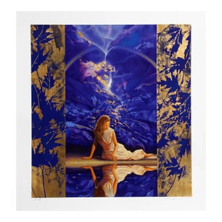 Reflections, Robert Hunt Screen Print For Sale