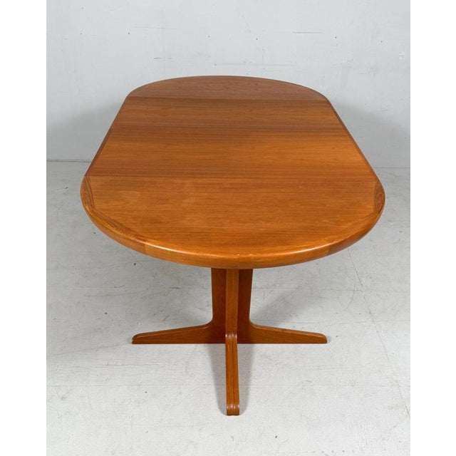Mid-Century Modern Extendable Dining Table in Teak from VV Møbler, 1960s For Sale - Image 9 of 18