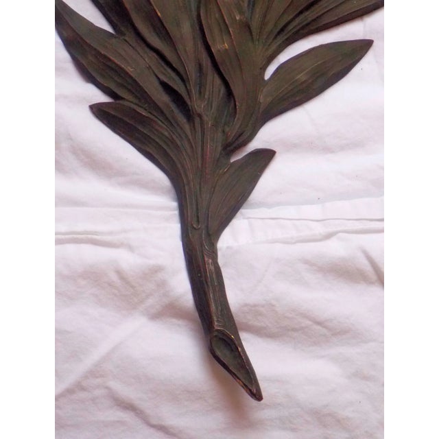 French Wwi Memorial Bronze Frond Signed by Jean Rabiant For Sale - Image 4 of 4