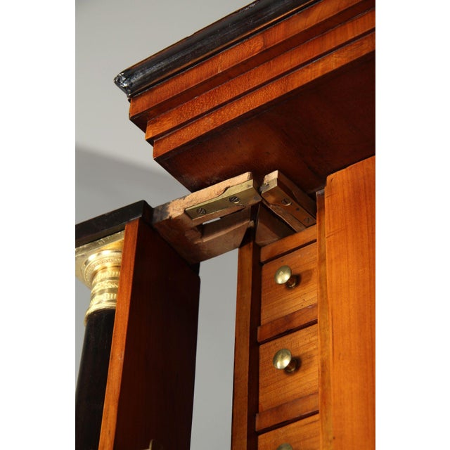 Wood Biedermeier Secretaire with Hidden Mechanism, 1815 For Sale - Image 7 of 18