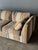 Postmodern 1970s Striped Woven Upholstery Three-Seat Sofa For Sale - Image 3 of 18