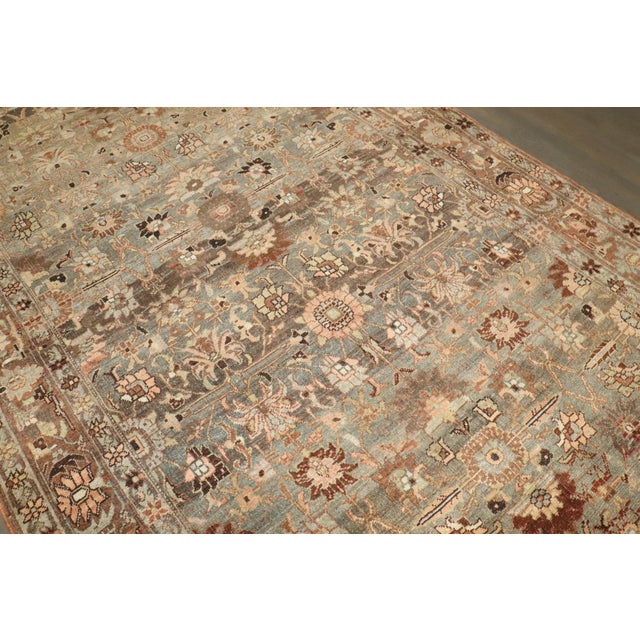 Antique Zabihi Collection Persian Bidjar Rare Size Wide Corridor Rug - 6'1" x 21' For Sale - Image 9 of 11