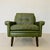Vintage Danish Olive Green Lounge Chair by Svend Skipper, 1960s For Sale - Image 13 of 13