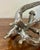 Vintage Castor Cooper Signed Pewter Brutalist Three Light Candelabra For Sale In Miami - Image 6 of 6