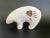 Acoma White Ware Pottery Spirit Bear by Elliot & Zelda Garcia. Relief small bear on one side; bear paw cut-out on the...