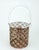 Mid-Century Modern Pierced Metal Filigree & Lucite Cylinder Box Handbag, 1950's For Sale - Image 3 of 14