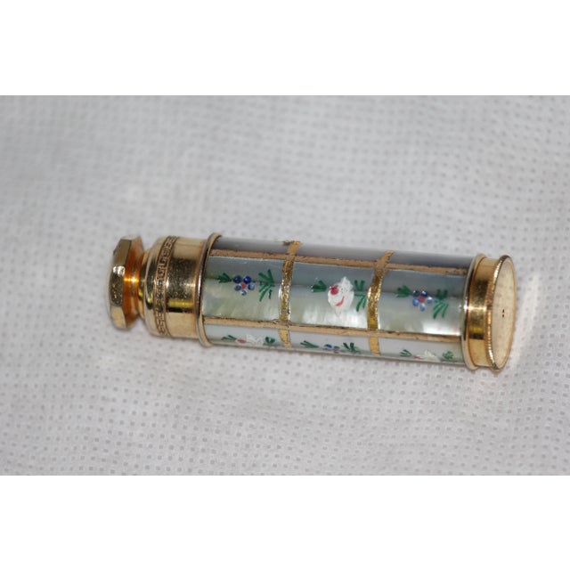 Gold Perfume Atomizer Floral Decor, 1950s For Sale - Image 13 of 18