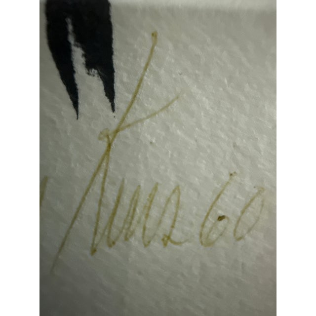 Paul Jenkins Paul Jenkins Abstract Lithograph,Signed & Numbered, 1960s, Custom Framed With Uv Glass For Sale - Image 4 of 12