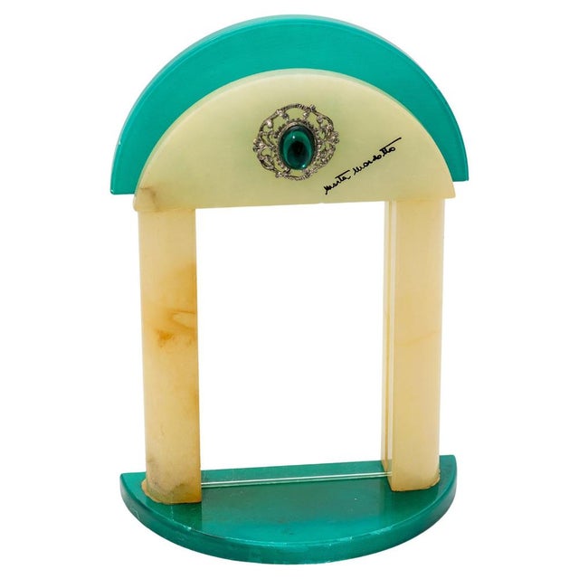 Glass Photo Frame by Marta Marzotto, Italy, 1980s For Sale - Image 7 of 7