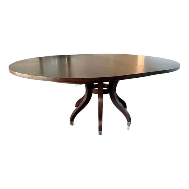 Ethan Allen Ashcroft Mahogany Dining Table For Sale