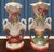 Royal Albert Mid-Century Floral Swan Handle Porcelain Table Lamps - A Pair For Sale - Image 4 of 11