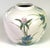 Ceramic Vintage L J Japan, Hand Painted Peonies on Porcelain Globular Vase For Sale - Image 7 of 8