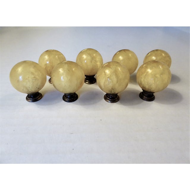 1960s Vintage Mid Century Modern Ruth Richmond Lucite Drawer Knobs