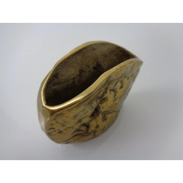 Brutalist Bronze Vase, 1960s For Sale - Image 9 of 18