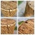 Vintage Modern Rattan Pedestal | Late 20th Century in the Style of Gabriela Crespi For Sale - Image 12 of 13