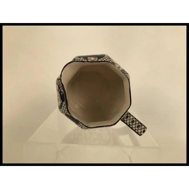 1910s Royal Doulton Creamer Pattern D3833 Dogwood Blossom Art Deco For Sale - Image 9 of 10